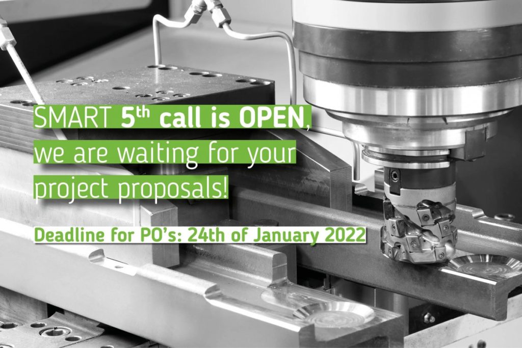 SMART 5TH CALL FOR PROJECTS IS OPEN!